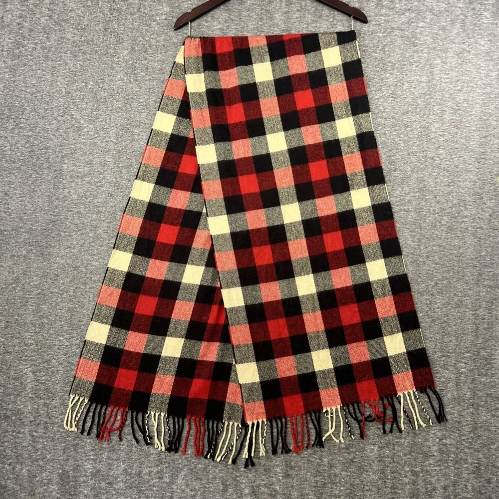 American Eagle Outfitters Wrap Scarf Approx 16.5x70 Mens Womens Plaid Tartan